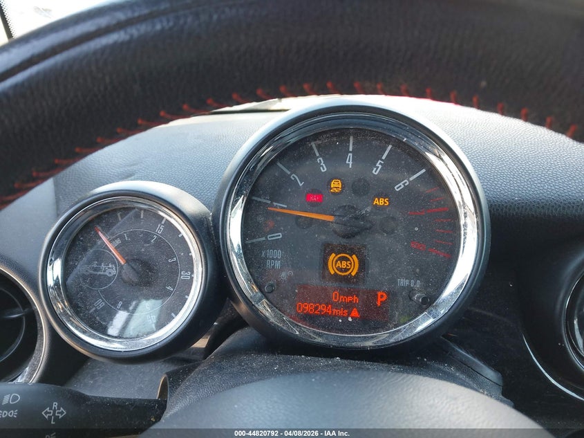 2014 Mini Convertible VIN WMWMR9C56ET499473 IAAI salvage auction — FRONT END, Salvage Title, sold $1,275 on 2026-07-10 (photo 7)