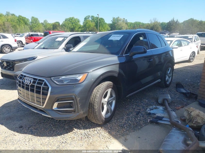 2024 Audi Q5 VIN WA1ABAFY4R2039543 IAAI salvage auction — REAR END, Salvage Title, sold $12,350 on 2026-08-25 (photo 2)