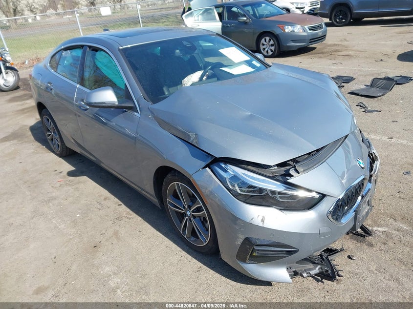 2024 BMW 2er VIN WBA73AK06R7N74614 IAAI salvage auction — FRONT END, Salvage (New Jersey), sold $4,300 on 2026-08-17 (photo 1)