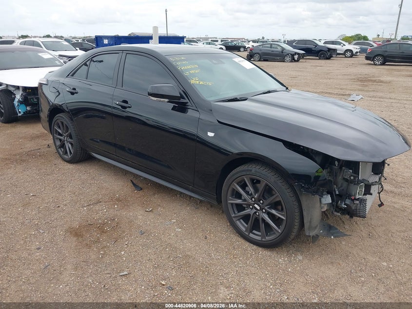 2024 Cadillac Ct4 VIN 1G6DG5RKXR0124842 IAAI salvage auction — FRONT END, Salvage Title, sold $12,300 on 2026-07-29 (photo 1)