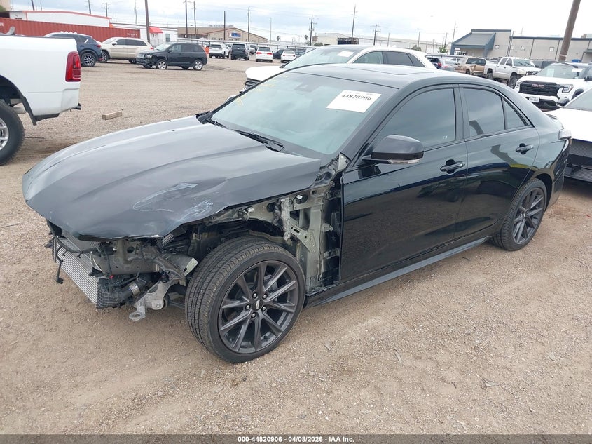 2024 Cadillac Ct4 VIN 1G6DG5RKXR0124842 IAAI salvage auction — FRONT END, Salvage Title, sold $12,300 on 2026-07-29 (photo 2)