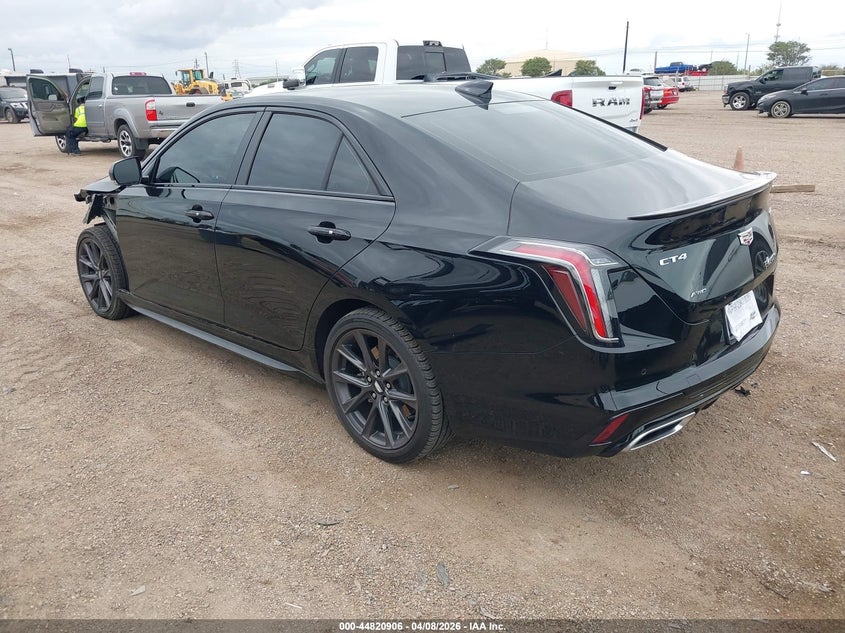 2024 Cadillac Ct4 VIN 1G6DG5RKXR0124842 IAAI salvage auction — FRONT END, Salvage Title, sold $12,300 on 2026-07-29 (photo 3)