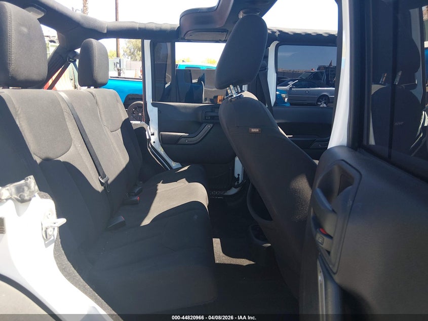 2016 Jeep Wrangler / VIN 1C4HJWDG2GL162344 IAAI salvage auction — LEFT REAR, Salvage (Nevada), sold $5,900 on 2026-07-24 (photo 8)