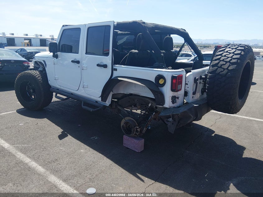 2016 Jeep Wrangler / VIN 1C4HJWDG2GL162344 IAAI salvage auction — LEFT REAR, Salvage (Nevada), sold $5,900 on 2026-07-24 (photo 3)