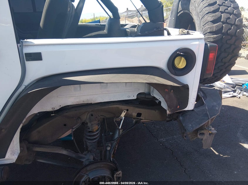2016 Jeep Wrangler / VIN 1C4HJWDG2GL162344 IAAI salvage auction — LEFT REAR, Salvage (Nevada), sold $5,900 on 2026-07-24 (photo 6)