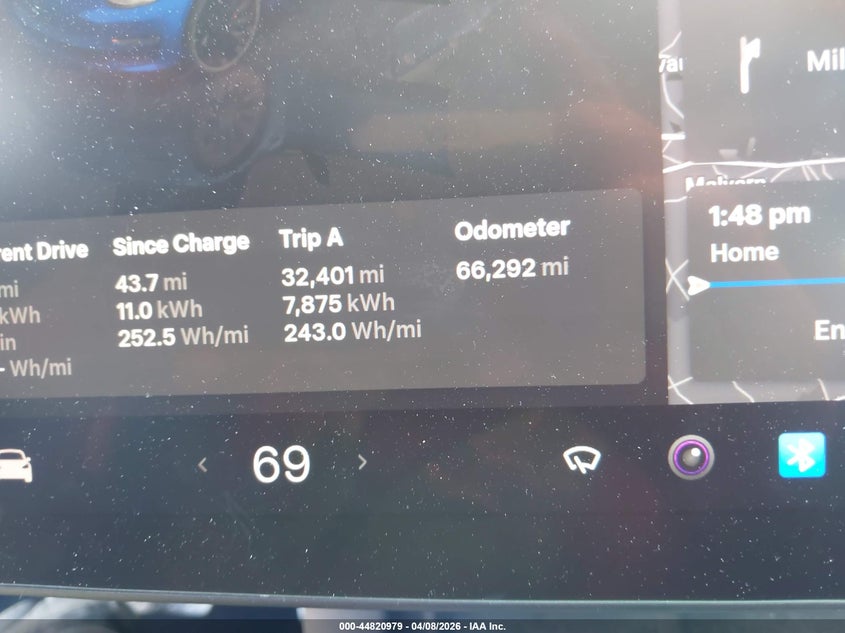 2022 Tesla Model 3 VIN 5YJ3E1EC4NF320597 IAAI salvage auction — ROOF, Salvage (Pennsylvania), sold $7,950 on 2026-07-16 (photo 7)