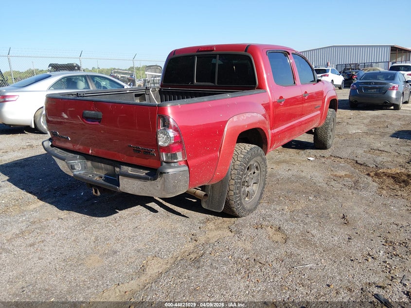 2011 Toyota Tacoma VIN 5TFJU4GN7BX005658 IAAI salvage auction — RIGHT SIDE, Salvage (Mississippi), sold $3,200 on 2026-07-15 (photo 4)
