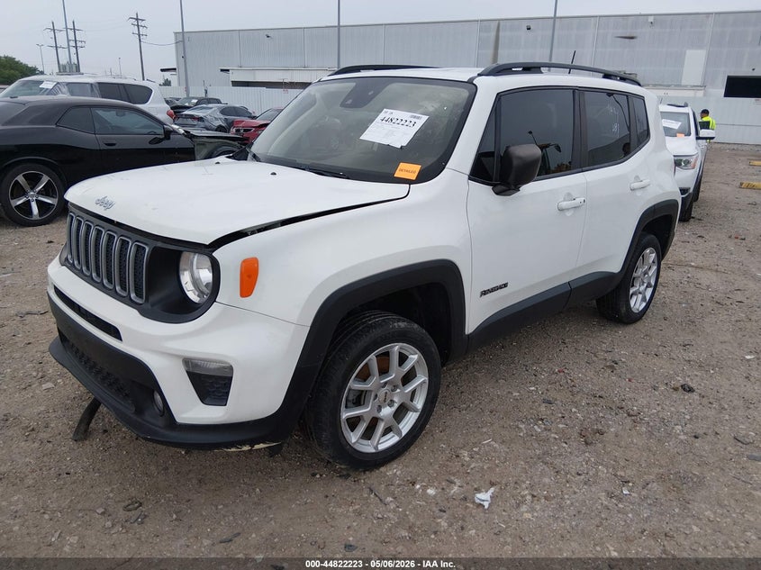 2022 Jeep Renegade VIN ZACNJDB1XNPN47615 IAAI salvage auction — RIGHT SIDE, Salvage (Texas), sold $3,225 on 2026-08-13 (photo 2)