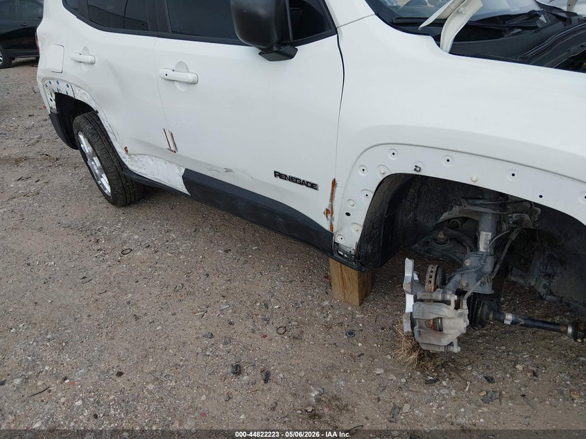 2022 Jeep Renegade VIN ZACNJDB1XNPN47615 IAAI salvage auction — RIGHT SIDE, Salvage (Texas), sold $3,225 on 2026-08-13 (photo 6)