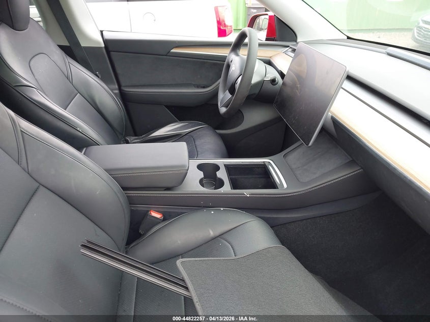 2025 Tesla Model y VIN 7SAYGDEE2SF287696 IAAI salvage auction — FRONT END, Wait Title, sold $12,600 on 2026-07-23 (photo 5)