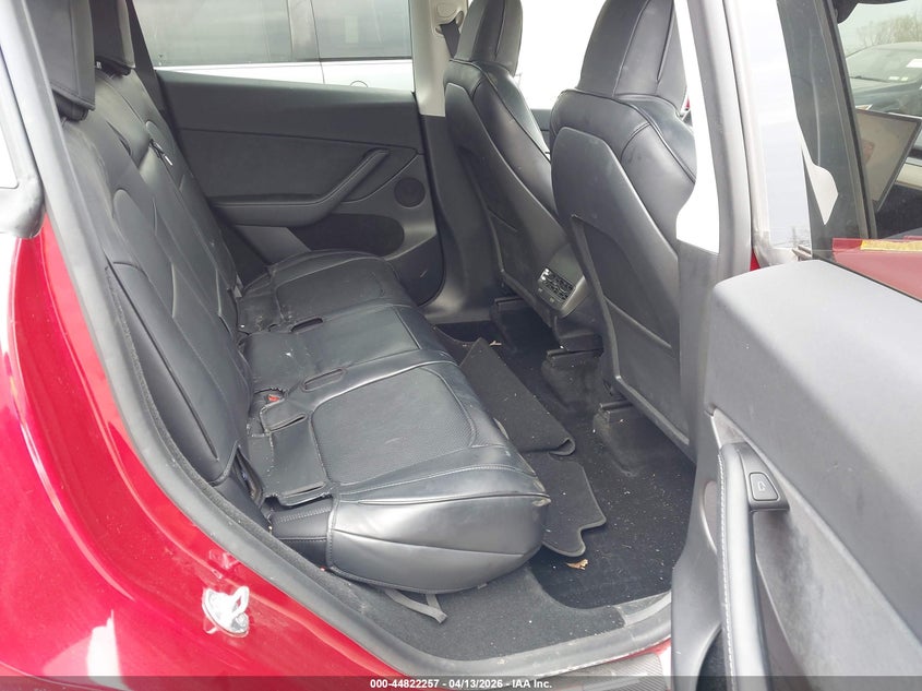 2025 Tesla Model y VIN 7SAYGDEE2SF287696 IAAI salvage auction — FRONT END, Wait Title, sold $12,600 on 2026-07-23 (photo 8)