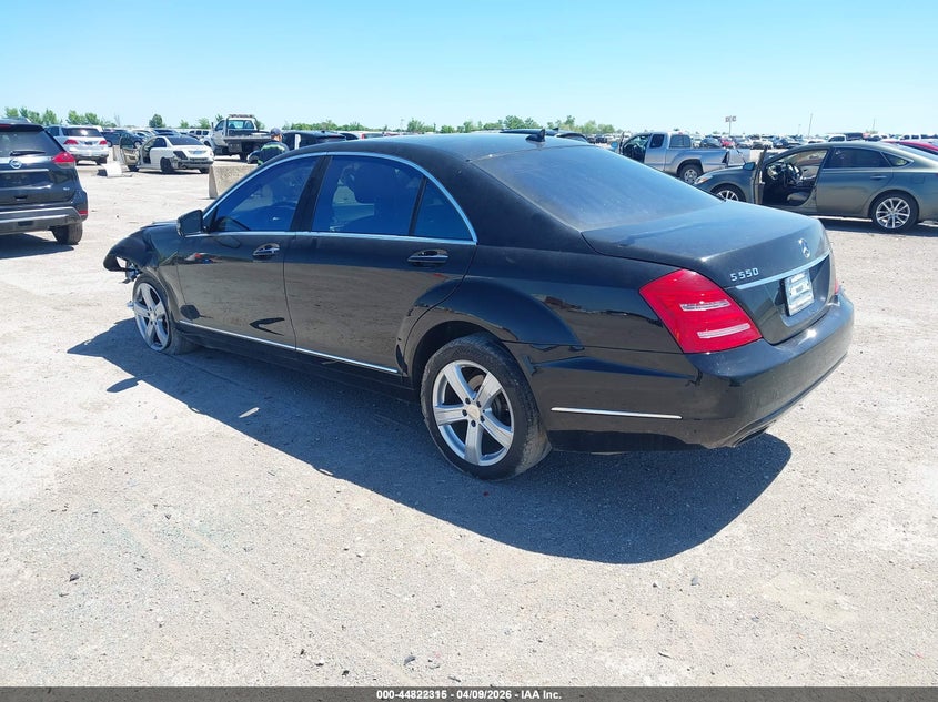 2011 Mercedes-benz S-klasse VIN WDDNG7BB9BA386879 IAAI salvage auction — FRONT END, Original (Texas), sold $725 on 2026-08-12 (photo 3)