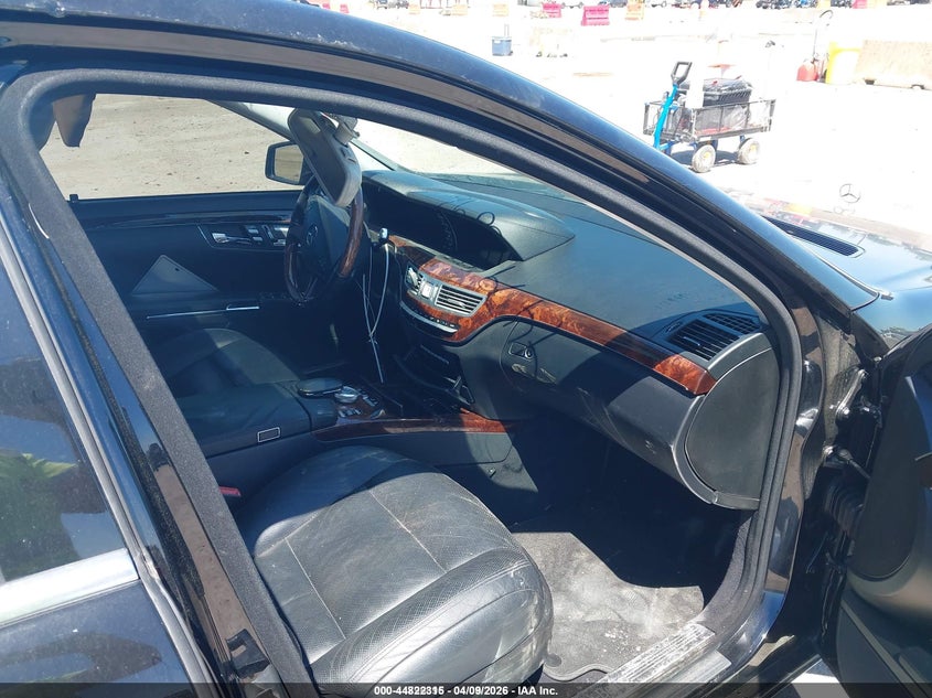 2011 Mercedes-benz S-klasse VIN WDDNG7BB9BA386879 IAAI salvage auction — FRONT END, Original (Texas), sold $725 on 2026-08-12 (photo 5)