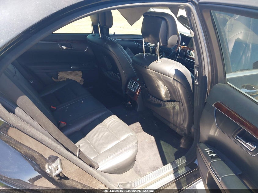 2011 Mercedes-benz S-klasse VIN WDDNG7BB9BA386879 IAAI salvage auction — FRONT END, Original (Texas), sold $725 on 2026-08-12 (photo 8)