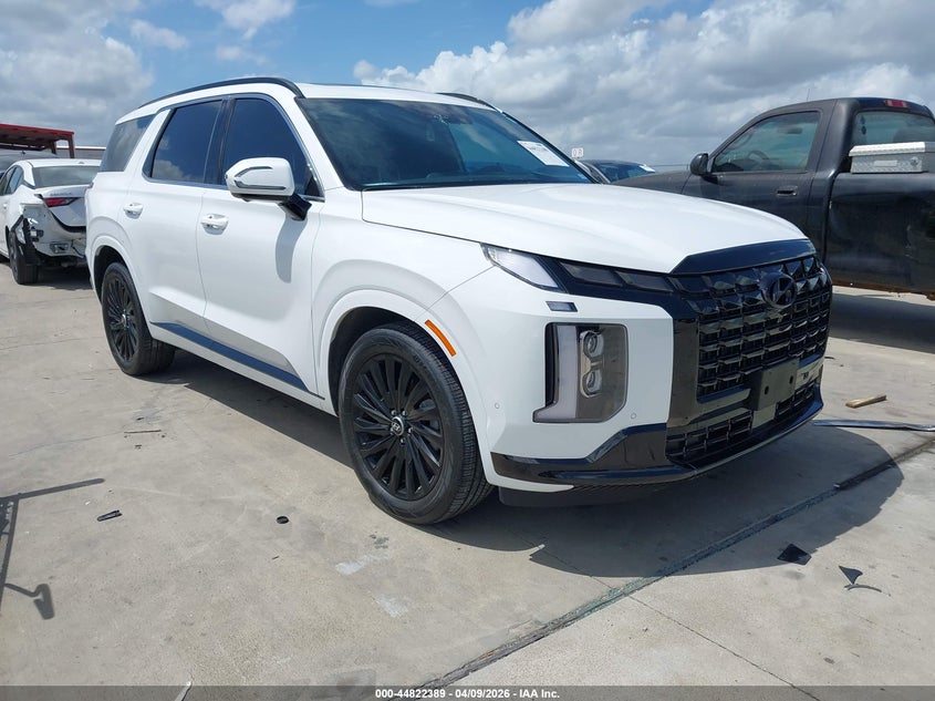 2025 Hyundai Palisade VIN KM8R7DGE9SU928747 IAAI salvage auction — VANDALISM, Salvage (Texas), sold $21,150 on 2026-07-10 (photo 1)