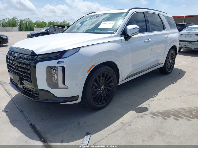 2025 Hyundai Palisade VIN KM8R7DGE9SU928747 IAAI salvage auction — VANDALISM, Salvage (Texas), sold $21,150 on 2026-07-10 (photo 2)