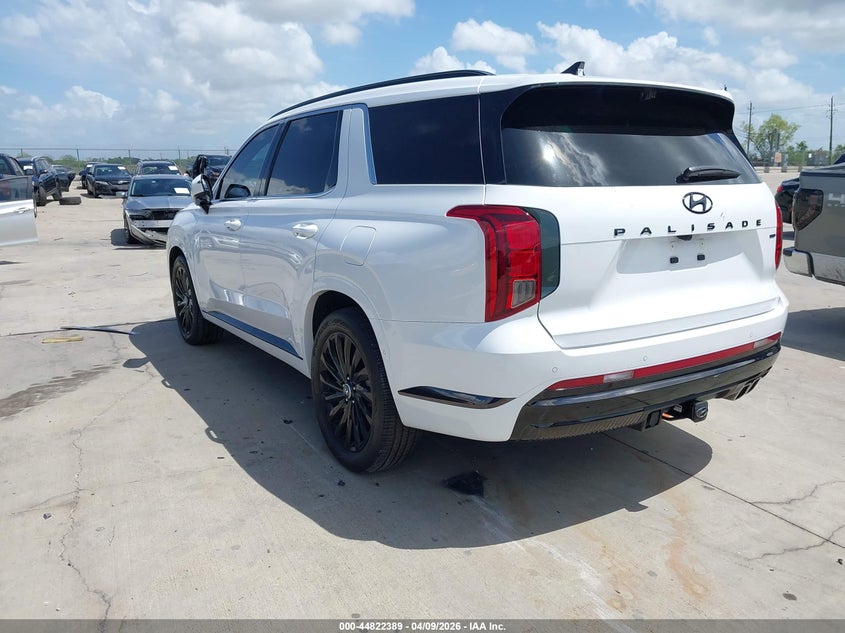 2025 Hyundai Palisade VIN KM8R7DGE9SU928747 IAAI salvage auction — VANDALISM, Salvage (Texas), sold $21,150 on 2026-07-10 (photo 3)