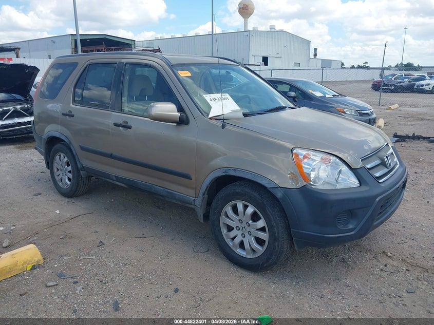 2005 Honda Cr-v VIN JHLRD78895C021355 IAAI salvage auction — RIGHT REAR, Original (Texas), sold $1,050 on 2026-07-23 (photo 1)