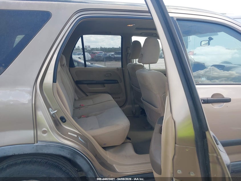 2005 Honda Cr-v VIN JHLRD78895C021355 IAAI salvage auction — RIGHT REAR, Original (Texas), sold $1,050 on 2026-07-23 (photo 8)