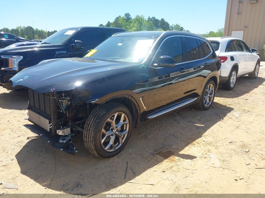 2022 BMW X3 VIN 5UX53DP08N9M81062 IAAI salvage auction — FRONT END, Salvage Title, sold $6,400 on 2026-07-20 (photo 2)