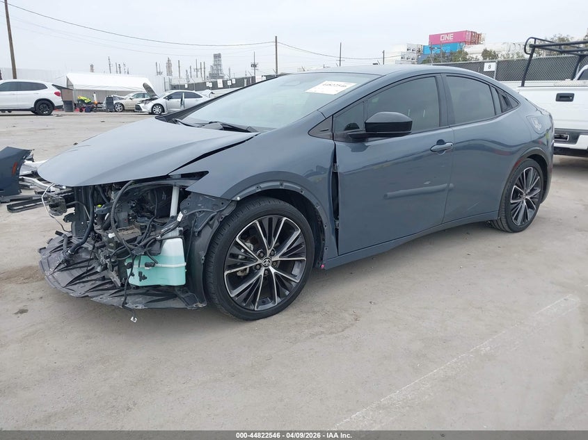 2023 Toyota Prius VIN JTDACAAU5P3005819 IAAI salvage auction — FRONT END, Salvage Title, sold $11,300 on 2026-07-08 (photo 2)