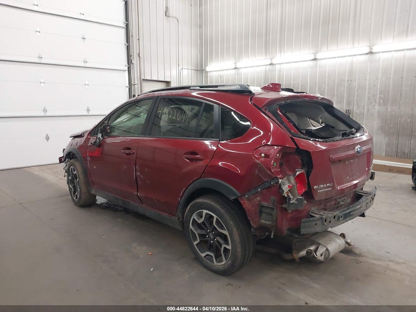 2016 Subaru Xv VIN JF2GPANC1GH274937 IAAI salvage auction — ROLLOVER, Salvage Title, sold $225 on 2026-07-28 (photo 3)