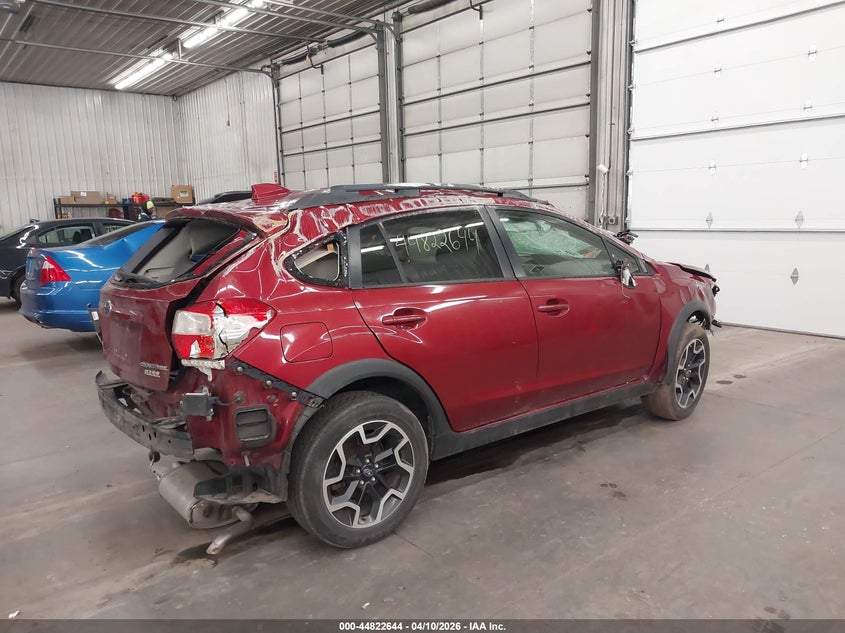 2016 Subaru Xv VIN JF2GPANC1GH274937 IAAI salvage auction — ROLLOVER, Salvage Title, sold $225 on 2026-07-28 (photo 4)