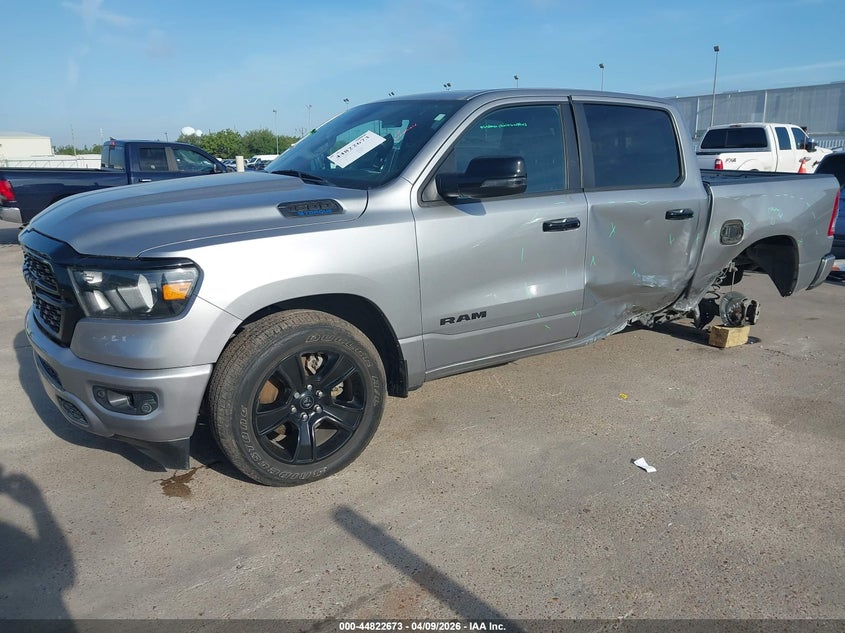 2023 Ram 1500 VIN 1C6RREFG4PN585894 IAAI salvage auction — LEFT SIDE, Original (Texas), sold $9,500 on 2026-07-09 (photo 2)