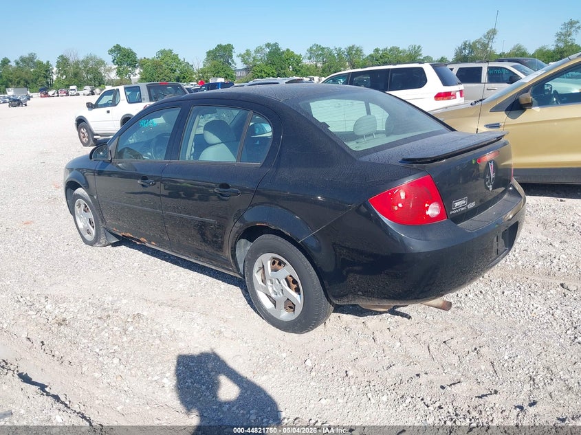 2007 Pontiac G5 VIN 1G2AL55F677414668 IAAI salvage auction — LEFT SIDE, Clear (Michigan), sold $200 on 2026-07-27 (photo 3)