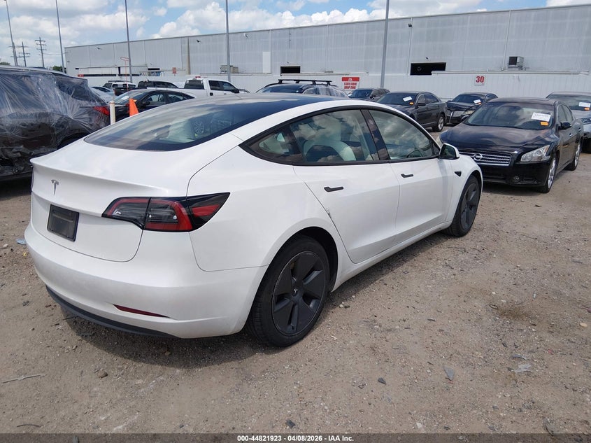 2023 Tesla Model 3 VIN 5YJ3E1EA0PF585471 IAAI salvage auction — FRONT END, Original (Texas), sold $9,000 on 2026-07-24 (photo 4)