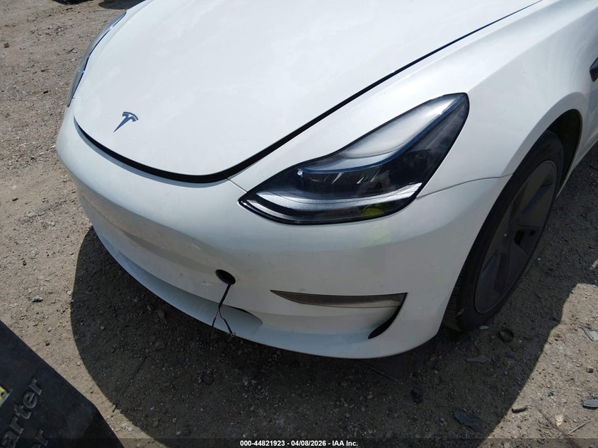 2023 Tesla Model 3 VIN 5YJ3E1EA0PF585471 IAAI salvage auction — FRONT END, Original (Texas), sold $9,000 on 2026-07-24 (photo 6)