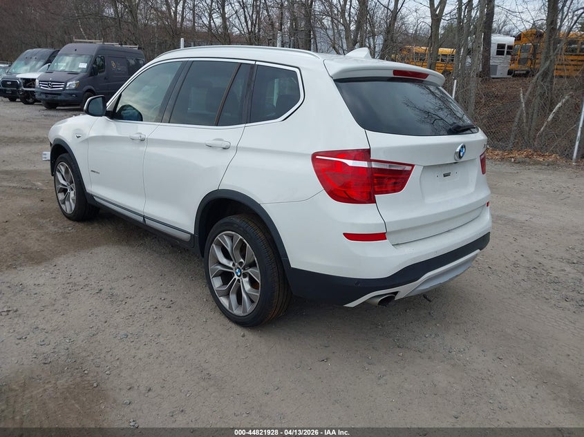 2016 BMW X3 VIN 5UXWY3C55G0N87395 IAAI salvage auction — FRONT END, Wait Title, sold $1,350 on 2026-08-01 (photo 3)