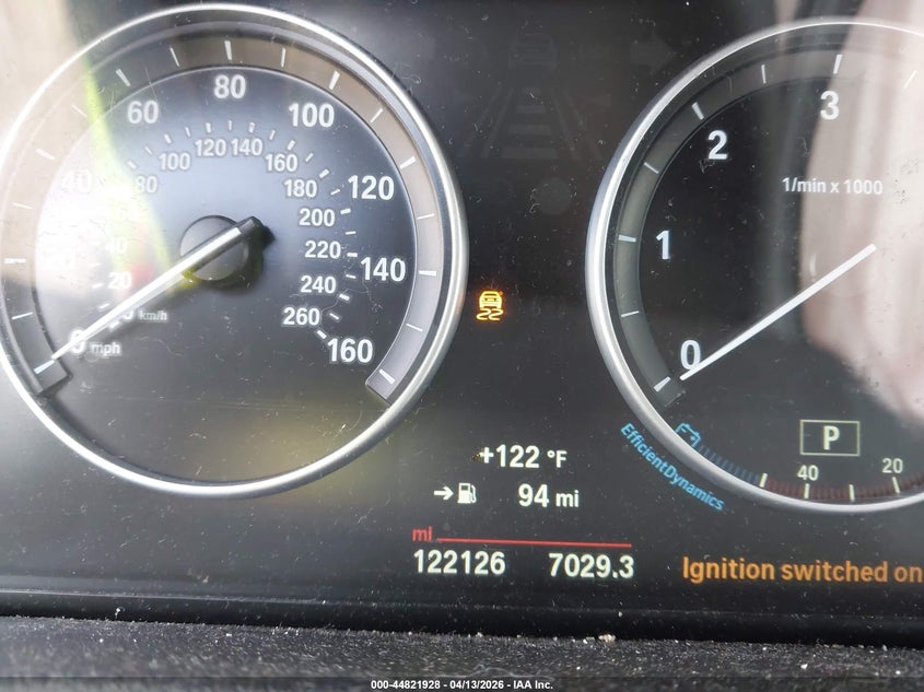 2016 BMW X3 VIN 5UXWY3C55G0N87395 IAAI salvage auction — FRONT END, Wait Title, sold $1,350 on 2026-08-01 (photo 7)