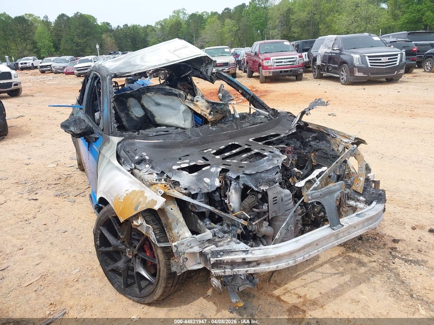 2025 Honda Civic type r VIN JHMFL5G47SX000786 IAAI salvage auction — TOTAL BURN, Certificate Of Destruction (Florida), sold $350 on 2026-07-20 (photo 1)