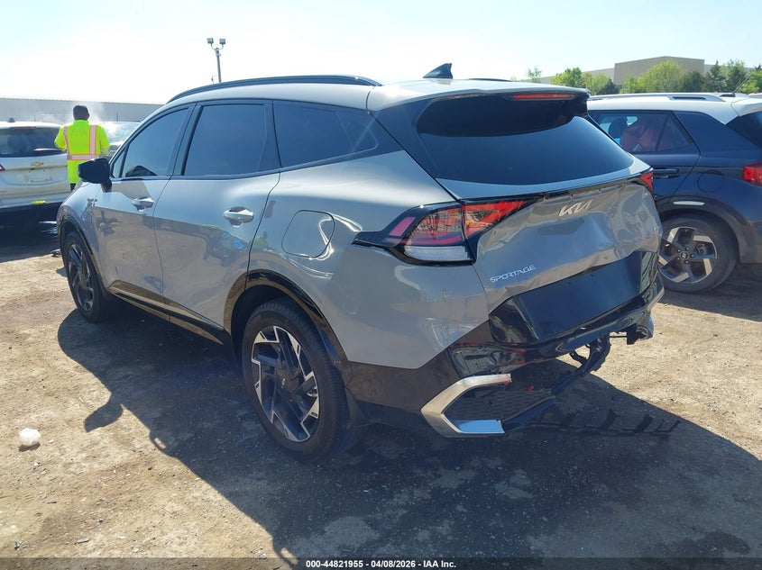 2024 Kia Sportage VIN 5XYK5CDF4RG189107 IAAI salvage auction — REAR END, Salvage Title, sold $13,600 on 2026-07-29 (photo 3)