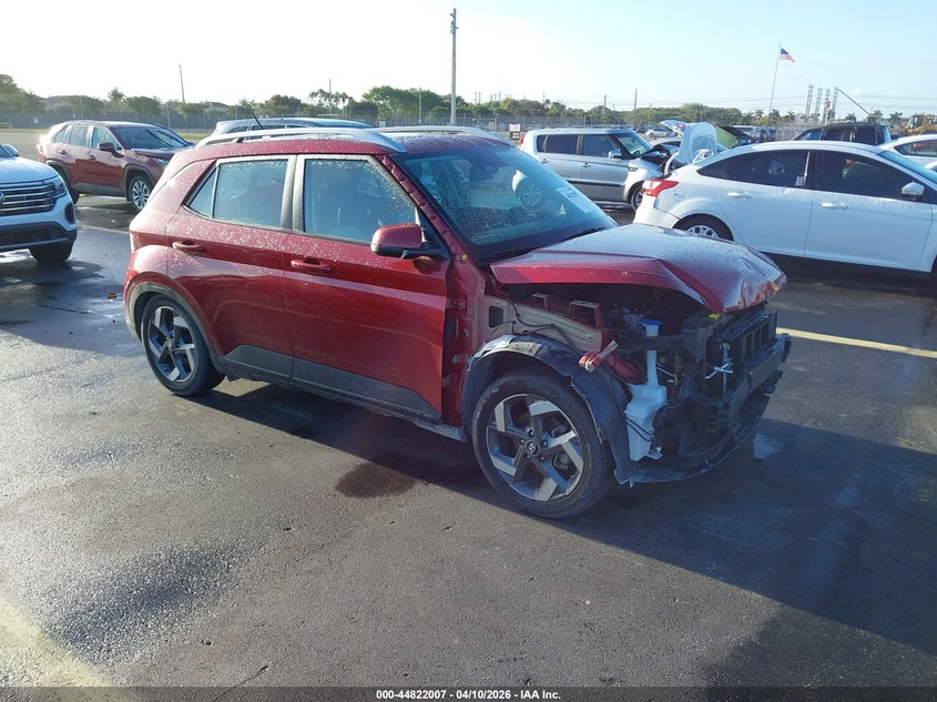 2024 Hyundai Venue VIN KMHRC8A31RU301593 IAAI salvage auction — FRONT END, Salvage Title, sold $3,050 on 2026-07-23 (photo 1)
