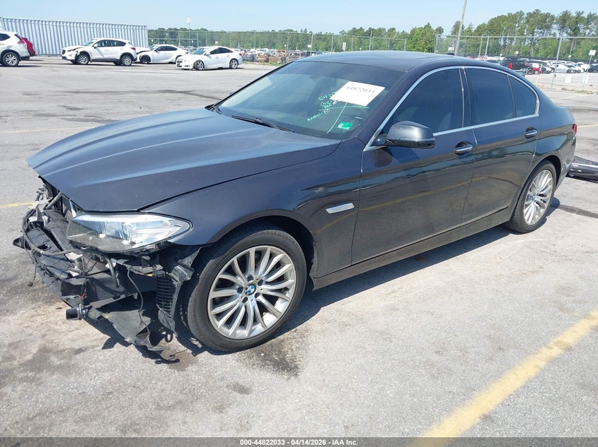 2016 BMW 5er VIN WBA5A7C50GG643496 IAAI salvage auction — FRONT END, Wait Title, sold $225 on 2026-07-22 (photo 2)