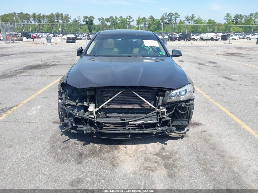 2016 BMW 5er VIN WBA5A7C50GG643496 IAAI salvage auction — FRONT END, Wait Title, sold $225 on 2026-07-22 (photo 6)