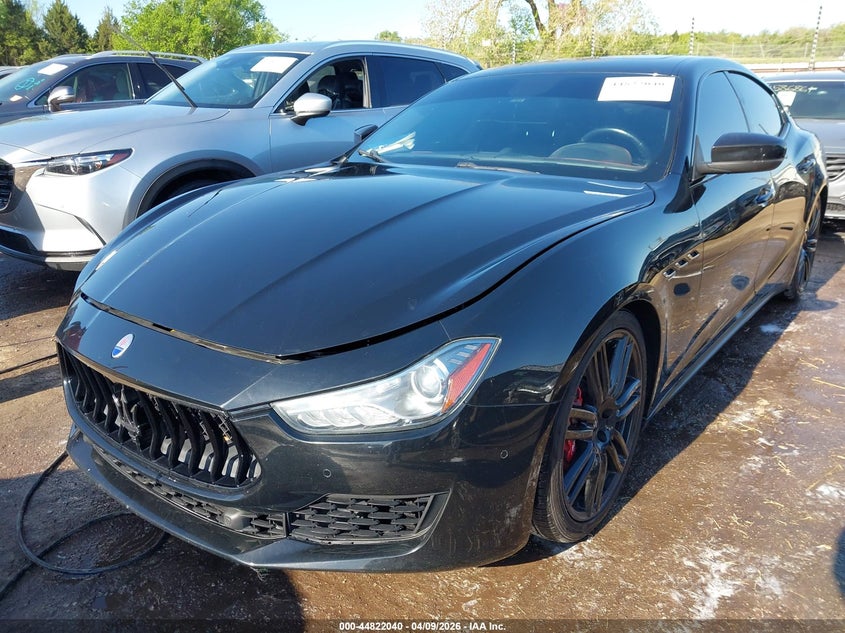2019 Maserati Ghibli VIN ZAM57YSA2K1325053 IAAI salvage auction — FRONT END, Clear (Oklahoma), sold $1,550 on 2026-08-26 (photo 6)