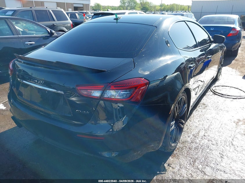 2019 Maserati Ghibli VIN ZAM57YSA2K1325053 IAAI salvage auction — FRONT END, Clear (Oklahoma), sold $1,550 on 2026-08-26 (photo 4)