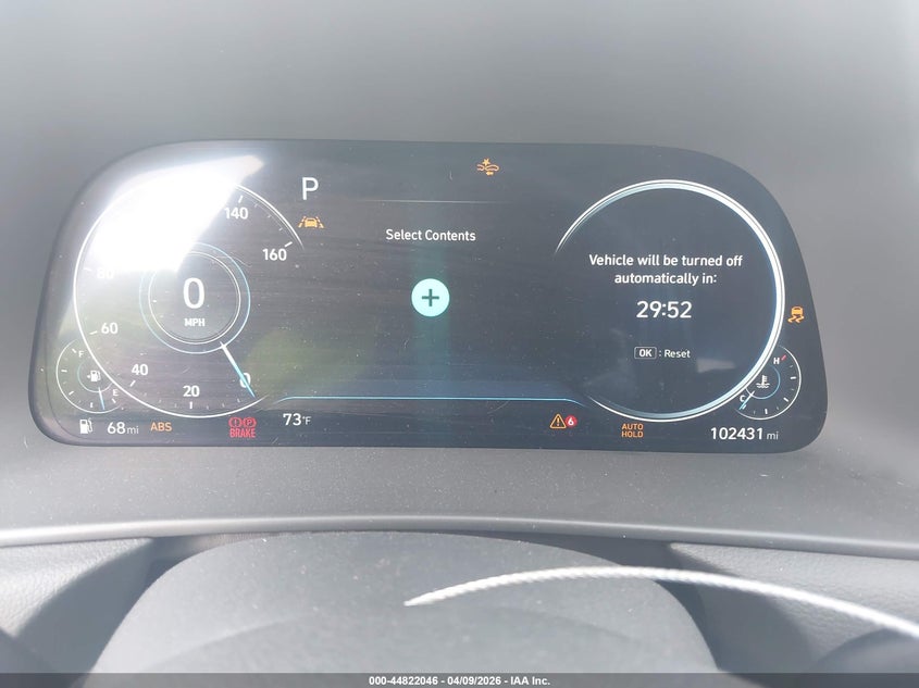 2020 Hyundai Sonata VIN 5NPEJ4J27LH025639 IAAI salvage auction — REAR END, Salvage Title, sold $4,700 on 2026-07-17 (photo 7)