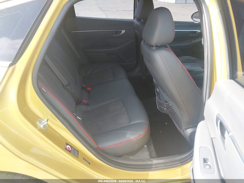 2020 Hyundai Sonata VIN 5NPEJ4J27LH025639 IAAI salvage auction — REAR END, Salvage Title, sold $4,700 on 2026-07-17 (photo 8)