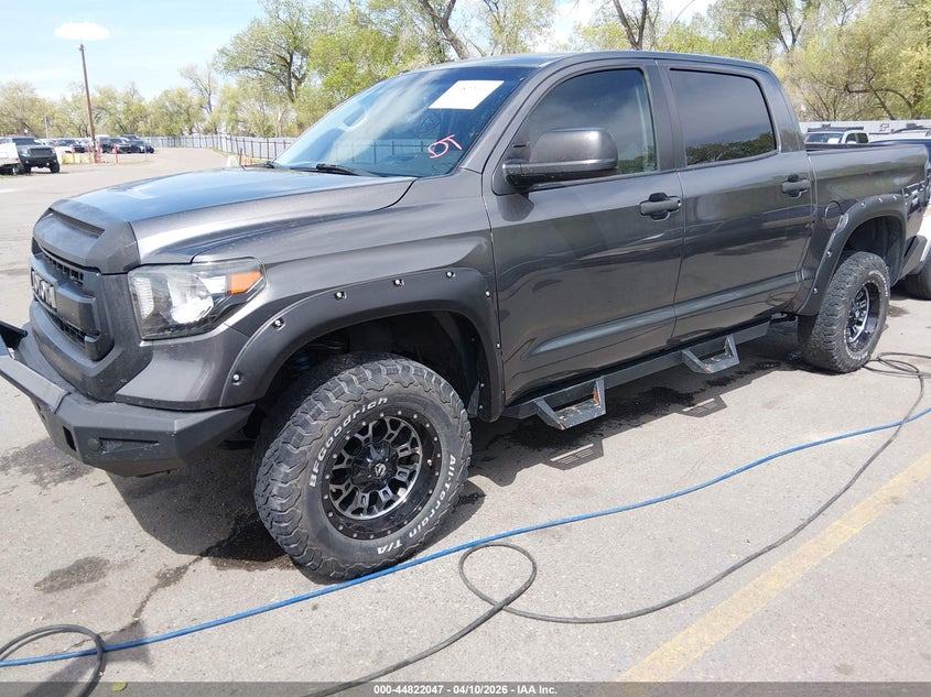 2016 Toyota Tundra VIN 5TFDW5F1XGX556881 IAAI salvage auction — REAR END, Salvage Title, sold $9,200 on 2026-07-16 (photo 2)