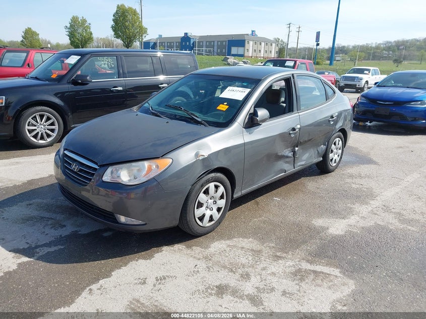 2008 Hyundai Elantra VIN KMHDU46D28U283329 IAAI salvage auction — LEFT SIDE, Salvage (Missouri), sold $200 on 2026-07-14 (photo 2)