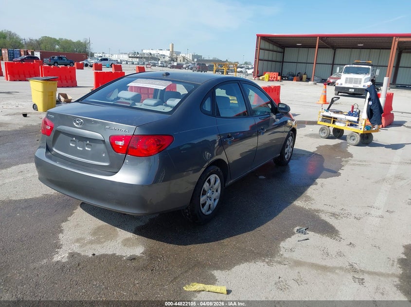 2008 Hyundai Elantra VIN KMHDU46D28U283329 IAAI salvage auction — LEFT SIDE, Salvage (Missouri), sold $200 on 2026-07-14 (photo 4)