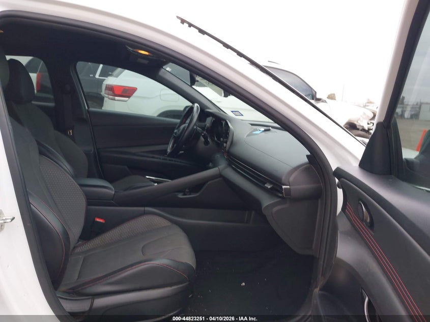 2022 Hyundai Elantra VIN KMHLR4AF3NU267948 IAAI salvage auction — SIDE, Salvage Title, sold $3,925 on 2026-07-14 (photo 5)