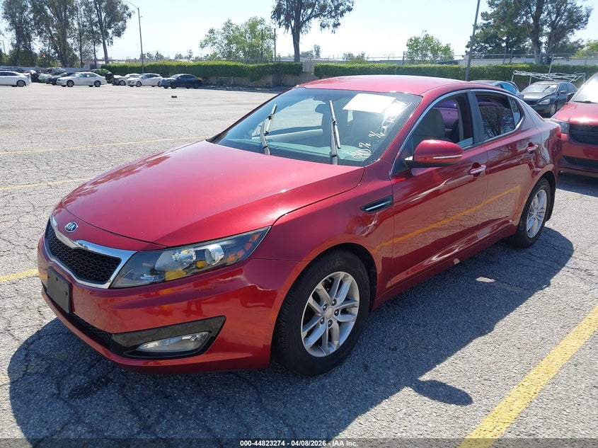 2013 Kia Optima VIN 5XXGM4A74DG174101 IAAI salvage auction — RIGHT SIDE, Salvage Title, sold $1,200 on 2026-07-07 (photo 2)