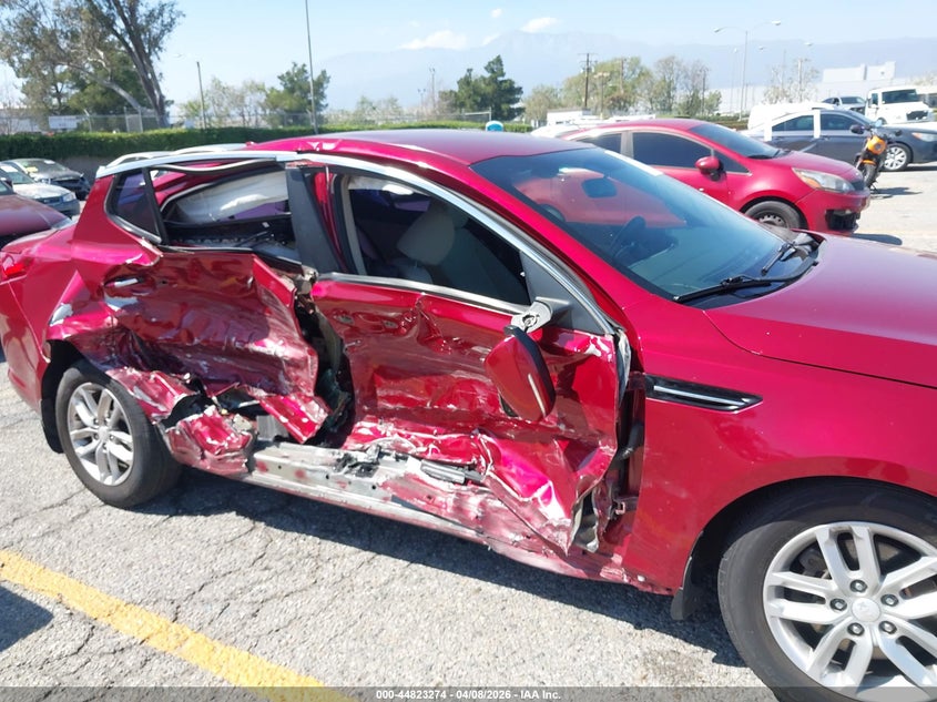 2013 Kia Optima VIN 5XXGM4A74DG174101 IAAI salvage auction — RIGHT SIDE, Salvage Title, sold $1,200 on 2026-07-07 (photo 6)