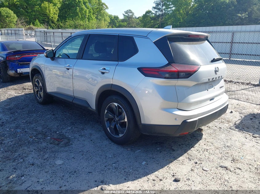 2024 Nissan Rogue VIN 5N1BT3BB6RC703058 IAAI salvage auction — RIGHT REAR, Wait Title, sold $7,300 on 2026-07-29 (photo 3)