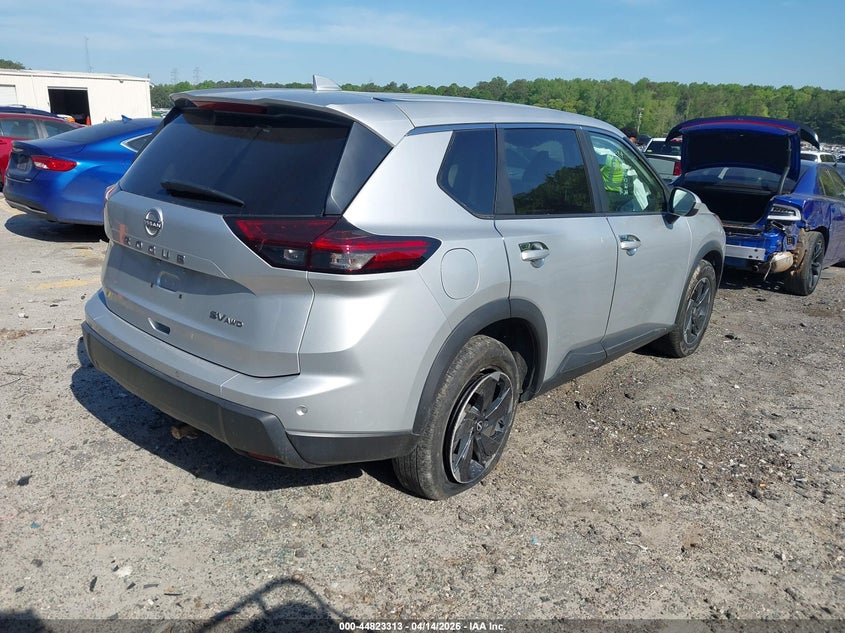 2024 Nissan Rogue VIN 5N1BT3BB6RC703058 IAAI salvage auction — RIGHT REAR, Wait Title, sold $7,300 on 2026-07-29 (photo 4)